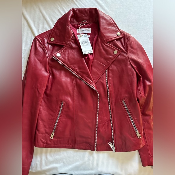 Leather Biker Jacket - Picture 2 of 3
